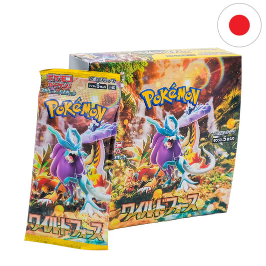 Pokemon SV5K „Wild Force“ Booster Display (Japanisch) – 30 Packs – OVP & Original